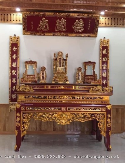Bàn Thờ 2 Cấp Hiện Đại BT 0835 tại Tây Hồ - Đồ thờ Sơn Vũ