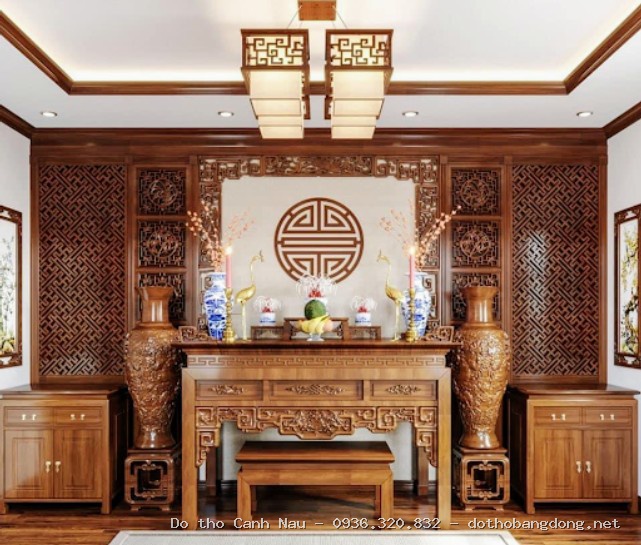 Bàn thờ đứng chung cư giá rẻ tại Tây Hồ