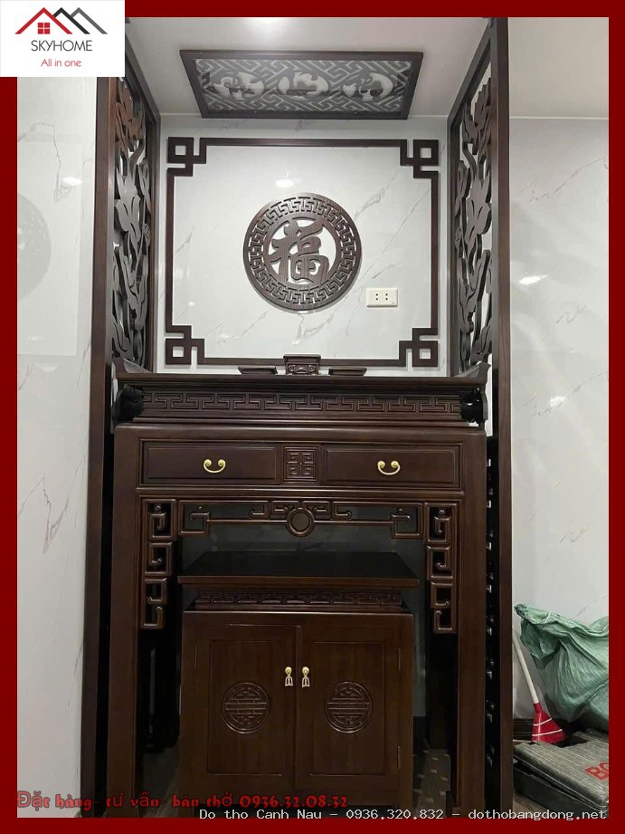 Các Kiểu Bàn Thờ Gia Tiên tại Hai Bà Trưng - Đồ thờ Sơn Vũ