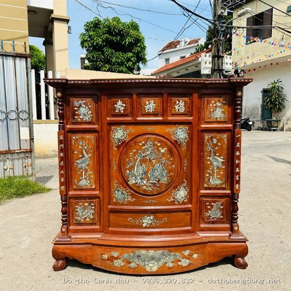 Phòng thờ chung cư nhỏ hiện đại tại Nam Từ Liêm - Đồ thờ Sơn Vũ