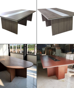 Bàn họp oval Elip cao cấp 3m BH5