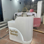 Quầy lễ tân spa 2m2 QS016