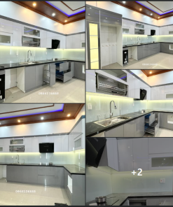 Lớp phủ bề mặt tủ bếp Acrylic