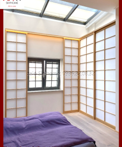 Vách ngăn Hiraki shoji kiểu Nhật