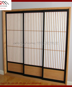 Vách ngăn natsu-shōji (夏障子) kiểu Nhật